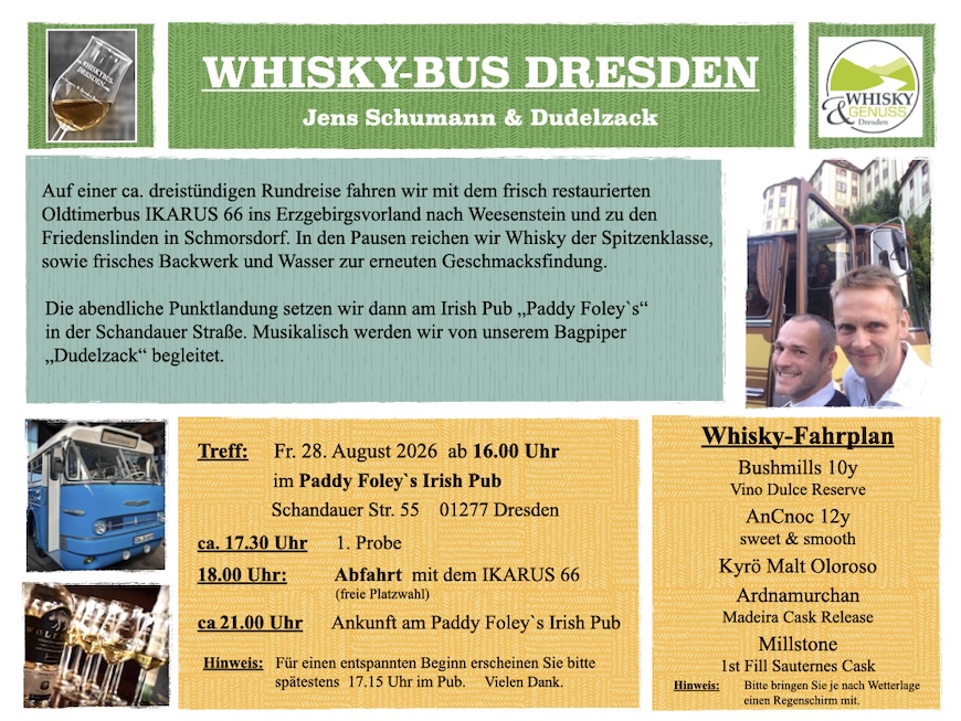 Tourblatt für den 28. August 2026
